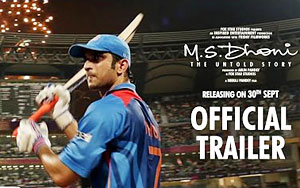 'M.S.Dhoni - The Untold Story' Trailer