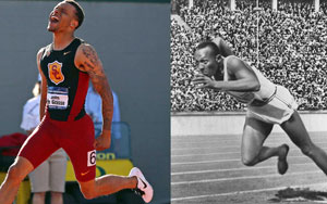 Andre De Grasse vs. 1936 Olympic Champ Jesse Owens 