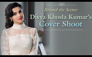 Divya Khosla Kumar's Cover Shoot - Behind The Scenes