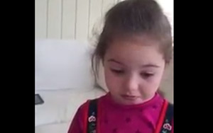 Adorable Girl Explains Why She Won't Eat Meat