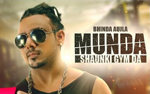 Munda Shaunki Gym Da Song by Bhinda Aujla