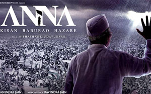 The Teaser of Anna Hazare's biopic `Anna:  Kisan Baburao Hazare'