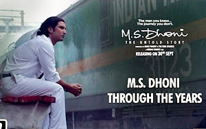 Dhoni Through The Years - 'M.S.Dhoni - The Untold Story'