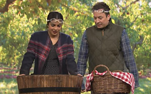 Bobbing for Apples with Priyanka Chopra