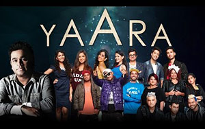 Jammin`s Anthem Song `Yaara` by A.R. Rahman