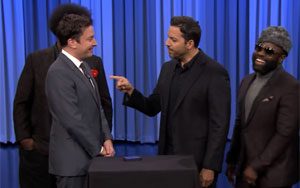 David Blaine Shocks Jimmy and The Roots with Magic Tric