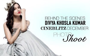 Divya Khosla Kumar's The Cineblitz Shoot Behind The Scenes