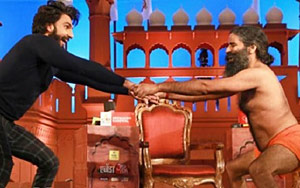 Ranveer Singh - Baba Ramdev Face-off