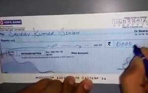 Beware of Cheque Fraud