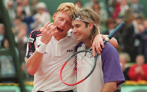 How Becker's Slip of The Tongue Gave Agassi The Upper Hand in Their Rivalry