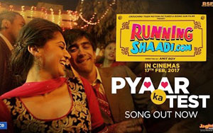 Watch the Official Video for Pyaar Ka Test song from the upcoming movie `RunningShaadi.com`<br>Singer: Bappi Lahiri & Kalpana Patowary<br>Composers: Abhishek & Akshay<br>Lyricist: Manoj Yadav<br>Star Cast: Taapsee Pannu, Amit Sadh, Arsh Bajwa, Brijendra Kala<br>Directed by Amit Roy