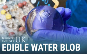 Edible Water Bottle - A Replacement for Plastic Water Bottle