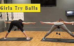 Women Try Balls For A Day