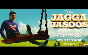 Presenting Phir Wahi song from the Bollywood movie `Jagga Jasoos`<br>Singer: Arijit Singh<br>Lyricist: Amitabh Bhattacharya<br>Music: Pritam<br>Directed By Anurag Basu<br>Starring: Ranbir Kapoor, Katrina Kaif, Sayani Gupta, Saurabh Shukla, Saswata Chatterjee