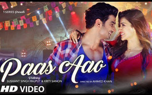 Paas Aao Song by Armaan Malik & Prakriti Kakar ft. Sushant Singh Rajput Kriti Sanon