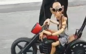 Cool Biker Puppet