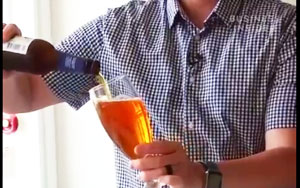 To Tilt or Not to Tilt: How to Pour a Beer