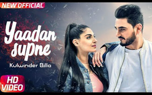 Punjabi Song Yaadan Supne by Kulwinder Billa