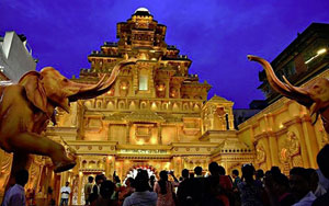 Bahubali-themed Durga Pandal Recreates Mahismati Kingdom