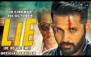 Hindi Trailer of Telugu film of the year 'LIE - Love, Intelligence, Enmity'