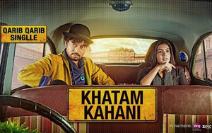 Join Yogi and Jaya in their fun, romantic journey in Khatam Kahani song from the Bollywood movie  `Qarib Qarib Singlle`<br>Music Composer: Vishal Mishra<br>Lyrics: Raj Shekhar<br>Singers: Sultana Nooran, Jyoti Nooran & Vishal Mishra<br>Starring: Irrfan Khan, Parvathy<br>Directed by Tanuja Chandra