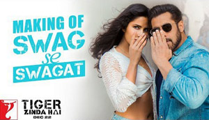 Making of The Song Swag Se Swagat - 'Tiger Zinda Hai'