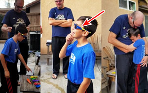 Touching: Boy Cries As He Sees Color For The First Time