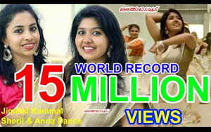 This Jimikki Kammal dance clip is the 2nd most watched video on YouTube