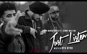 Punjabi Song Just Listen by Sidhu Moose Wala