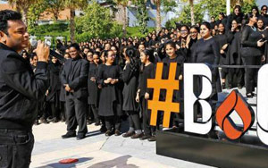 1000 all-girl choir pay tribute to A.R. Rahman at Bollywood Parks Dubai