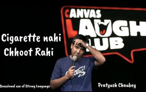 Cigarette Nahi Chhoot Rahi - Stand up Comedy by Pratyush Chaubey