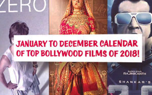 Bollywood Films Release Calendar 2018!