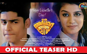 Watch the Valentine`s Day Special Teaser of `Oru Adaar Love` featuring Priya Prakash Varrier and Roshan Abdul Rahoof.<br>`Oru Adaar Love` is an upcoming Malayalam movie Written and Directed by Omar Lulu