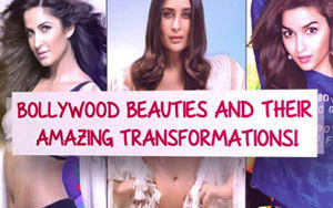 Bollywood beauties and Their Amazing Transformations!