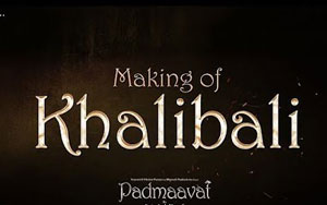 Presenting the behind the scenes of video song Khalibali featuring Ranveer Singh from the Bollywood movie `Padmaavat`<br>Singers: Shivam Pathak<br>Music: Sanjay Leela Bhansali<br>Lyrics: A M Turaz