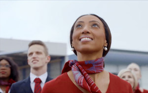 Going the extra smile for you since 15 years - Brussels Airlines Ad