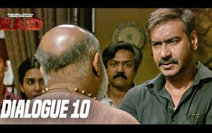 Promo of upcoming Bollywood movie `Raid`<br>Directed by Raj Kumar Gupta<br>Starring Ajay Devgn, Ileana D`cruz and Saurabh Shukla