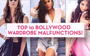 Top 10 Bollywood Wardrobe Malfunctions!