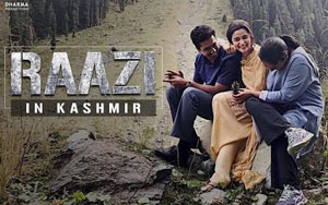 'Raazi' in Kashmir - Making