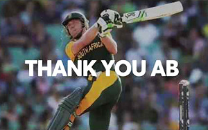 Thank You, AB de Villiers! #ABRetires