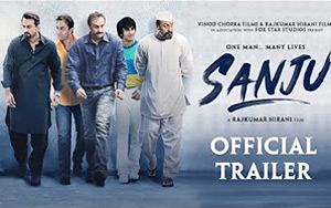 Watch the trailer of bollywood biographical drama film `Sanju`, based on the life of actor Sanjay Dutt<br>Directed by Rajkumar Hirani<br>Starring: Ranbir Kapoor, Paresh Rawal, Manisha Koirala, Anushka Sharma, Sonam Kapoor, Dia Mirza, Vicky Kaushal, Jim Sarbh and Boman Irani<br><br>