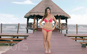 Evolution of the Bikini ft. Amanda Cerny