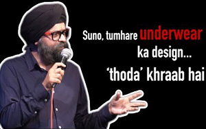 Funny take on Men's Underwear - Stand Up Comedy by Maheep Singh