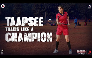 Taapsee Trains Like a Champion for 'Soorma'