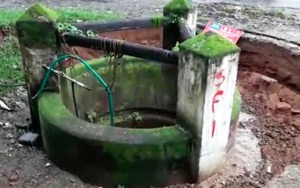 Shocking - Water Well Sinks Without a Trace