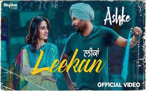 Punjabi Song Leekan by Amrinder Gill - 'Ashke'