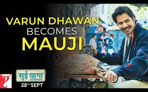 Varun Dhawan Becomes Mauji - 'Sui Dhaaga - Made in India'