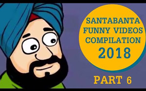 SantaBanta Funny Jokes Compilation 2018 Part 6