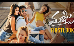 First Look of Telugu Movie Mr Majnu ft. Akhil Akkineni