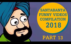 SantaBanta Funny Jokes Compilation 2018 - Part 13